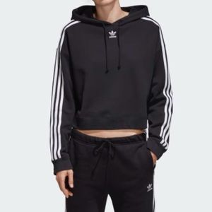 Adidas cropped hoodie